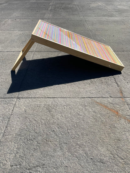 Collapsible table 壓板楓木折疊桌