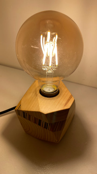 Geometric bulb lamp holder幾何復古燈泡式桌燈