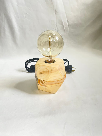 Geometric bulb lamp holder幾何復古燈泡式桌燈