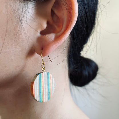 circle earrings 吊墜耳環